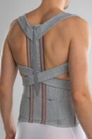 Back posture corrector with metal inserts (model 303)