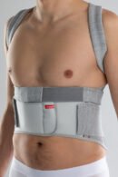 Back posture corrector with metal inserts (model 303)