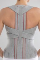 Back posture corrector with metal inserts (model 303)
