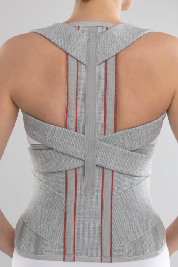 Back posture corrector with metal inserts (model 303) - Image 3