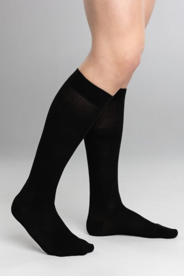 Medicīniskās kompresijas pusgarās zeķes Cotton Comfort (modelis AD 204) - Image 3