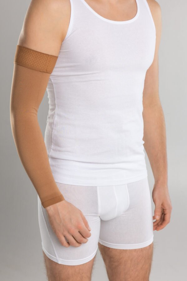 Medicīniskā kompresijas piedurkne bez plaukstas daļas (modelis CG 501) - Image 4