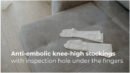 Гольфы медицинские компрессионные профилактические противоэмболические, с отверстием на подошве и утолщенными пяткой и мыском (модель AD 206)