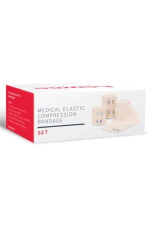 KOMPLEKTS Elastīgās medicīniskās saites (modelis 2), augsta stiepjamība (virs 170%)