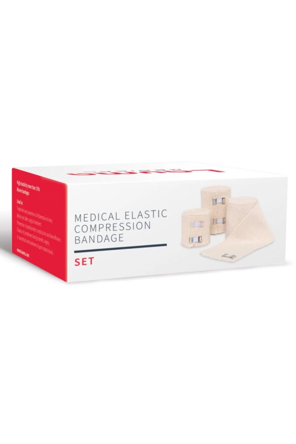 KOMPLEKTS Elastīgās medicīniskās saites (modelis 2), augsta stiepjamība (virs 170%)